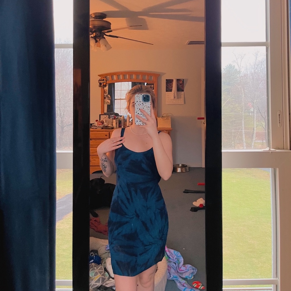 Tie-Dye hippie dress
